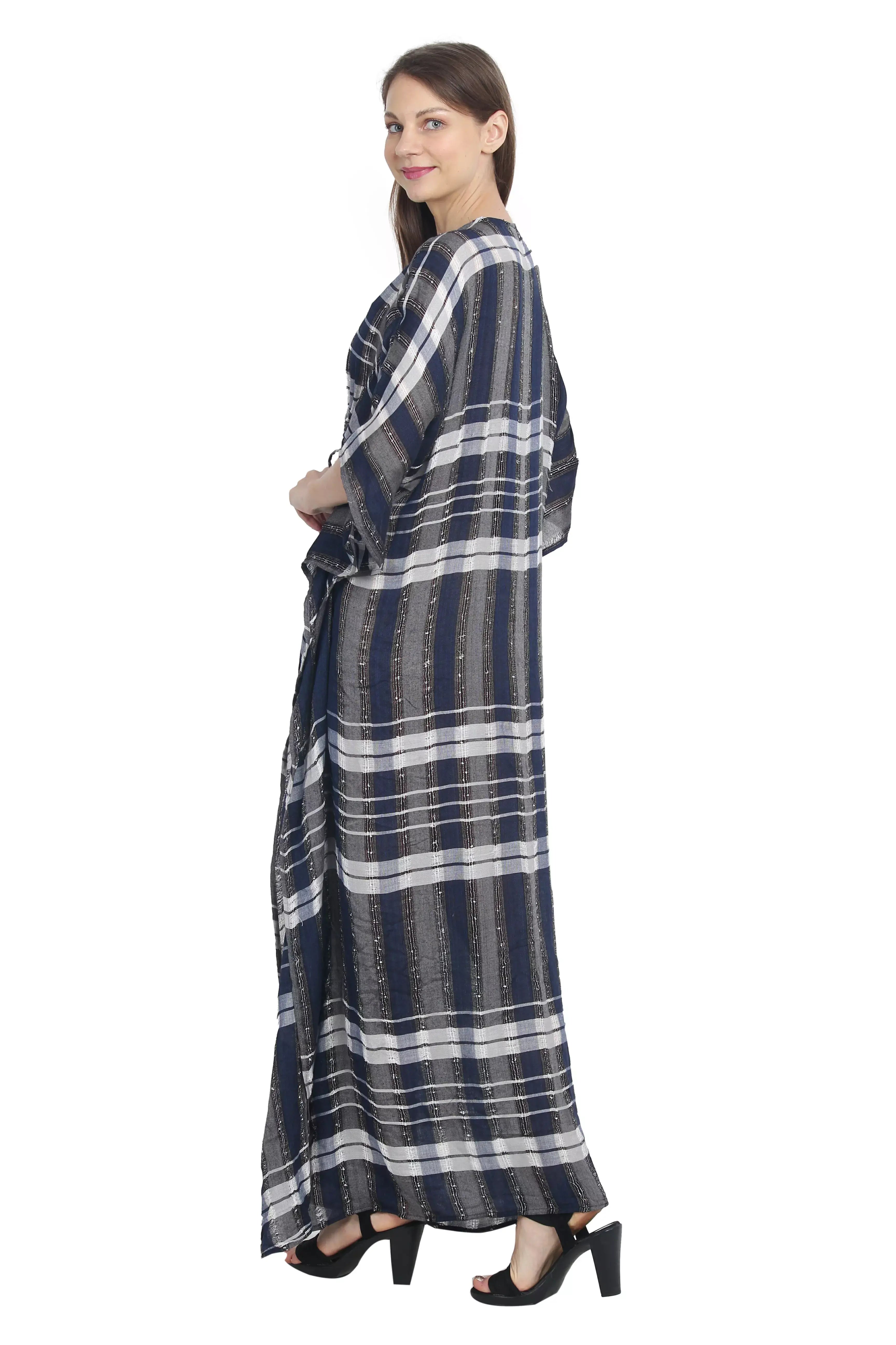 Women's Long Kaftan Dress Maxi Caftan Dress 