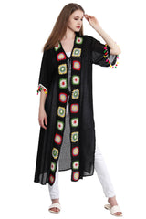 Crochet Strip Kimono