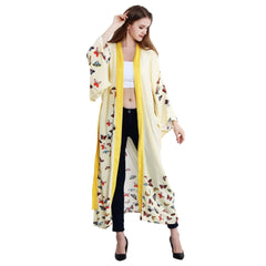 Butterfly Bliss Front Tie Kimono