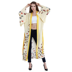 Butterfly Bliss Front Tie Kimono