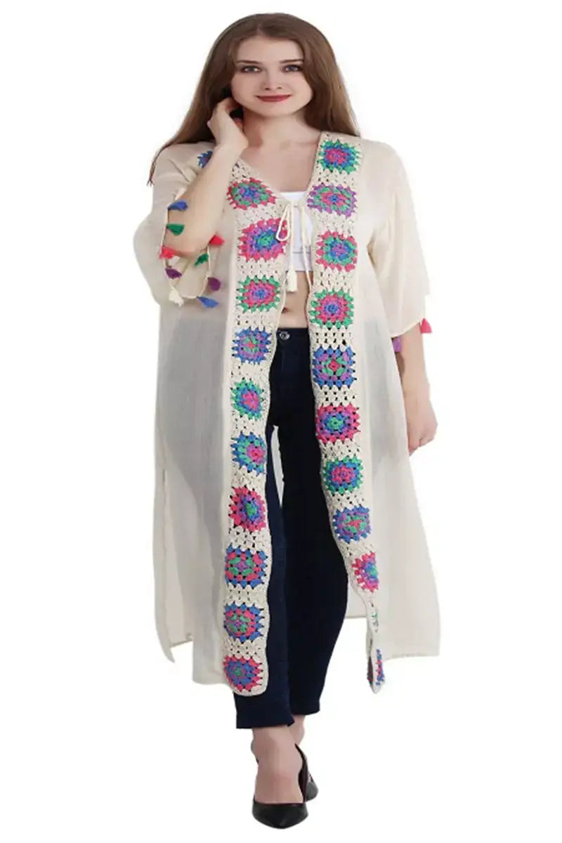 Crochet Chic Escape Kimono