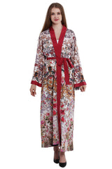 Floral Fling Fiesta Front-Tie Kimono
