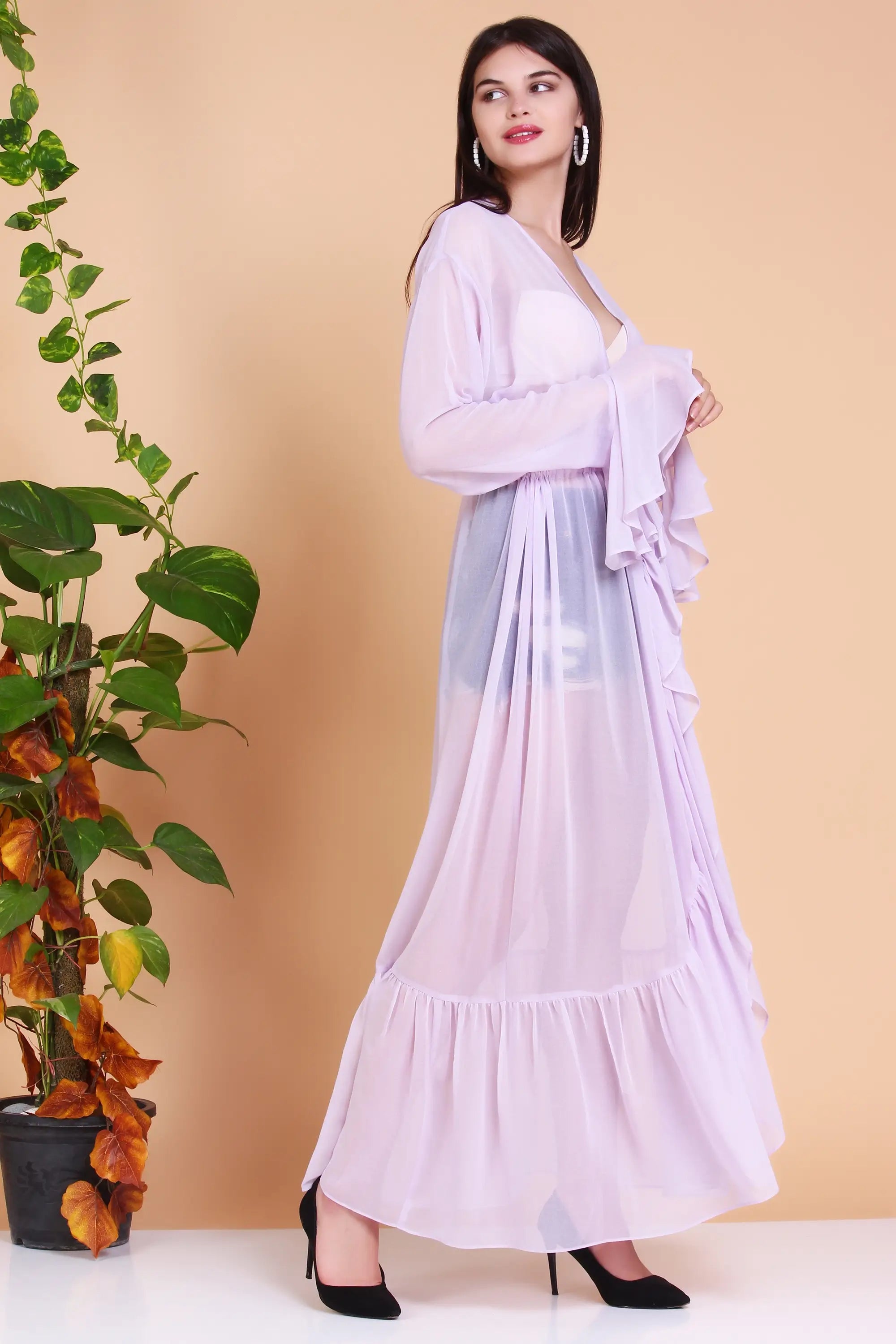 Lavender Serenity Kimono