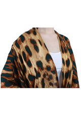 Panthera High-Low Kimono
