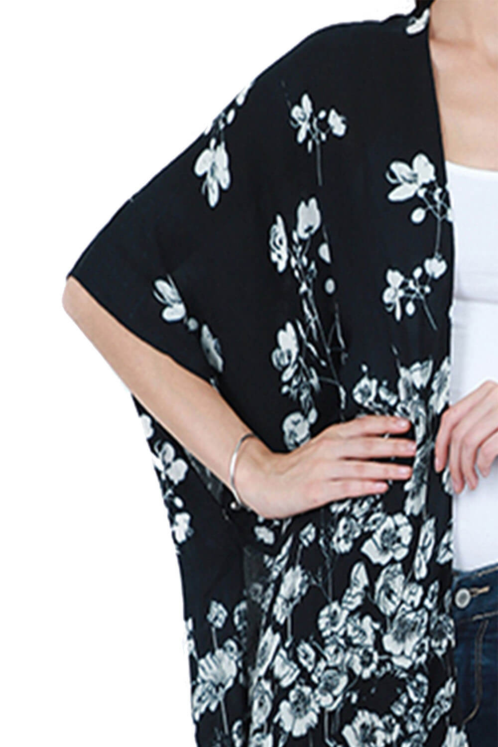 Front Open Kimono