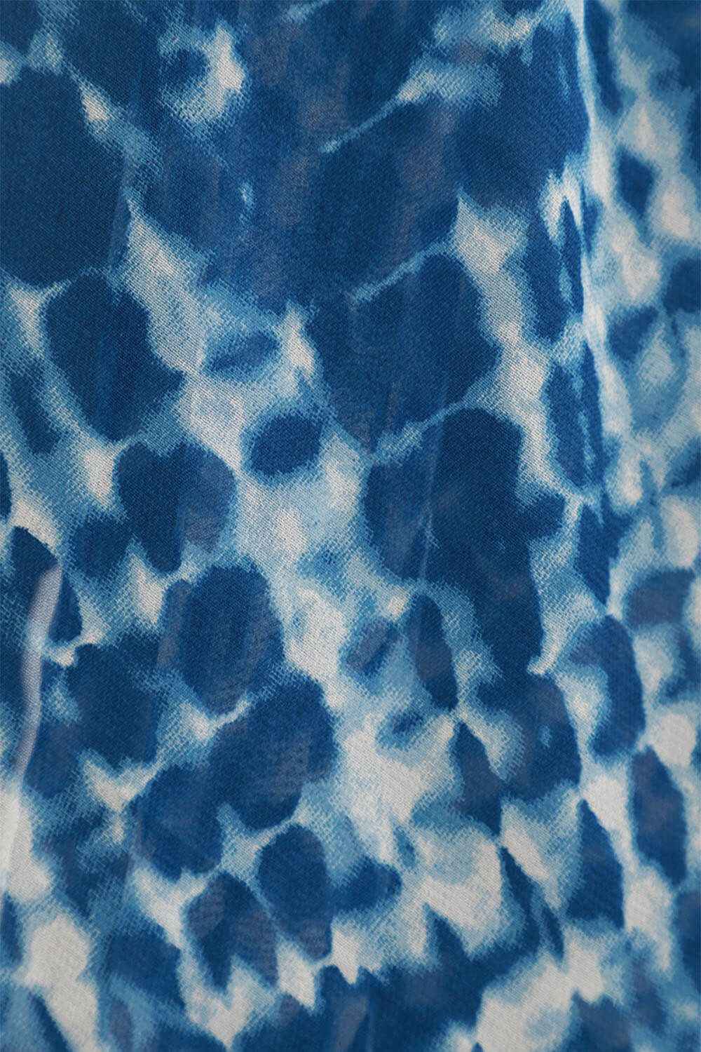 Blue Tie-Dye Kimono