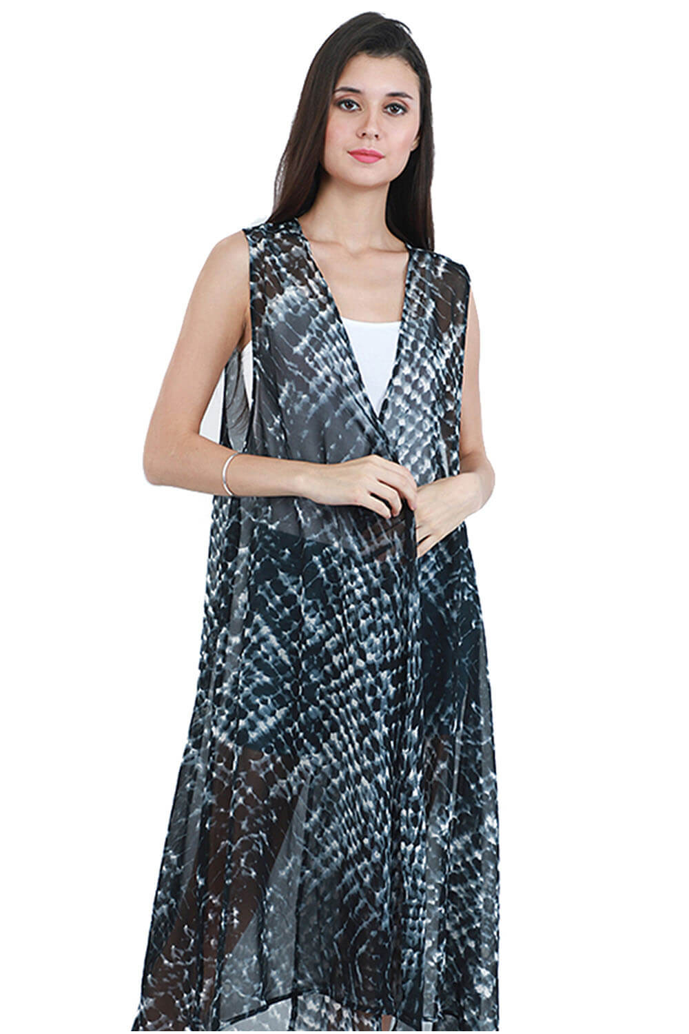 Tie-Dye Mid Kimono