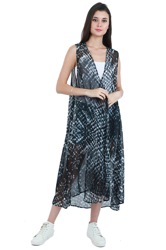 Tie-Dye Mid Kimono