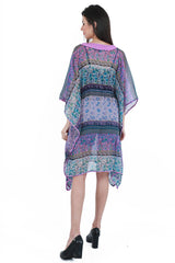 Elegant Women's Floral  Lace Kaftan