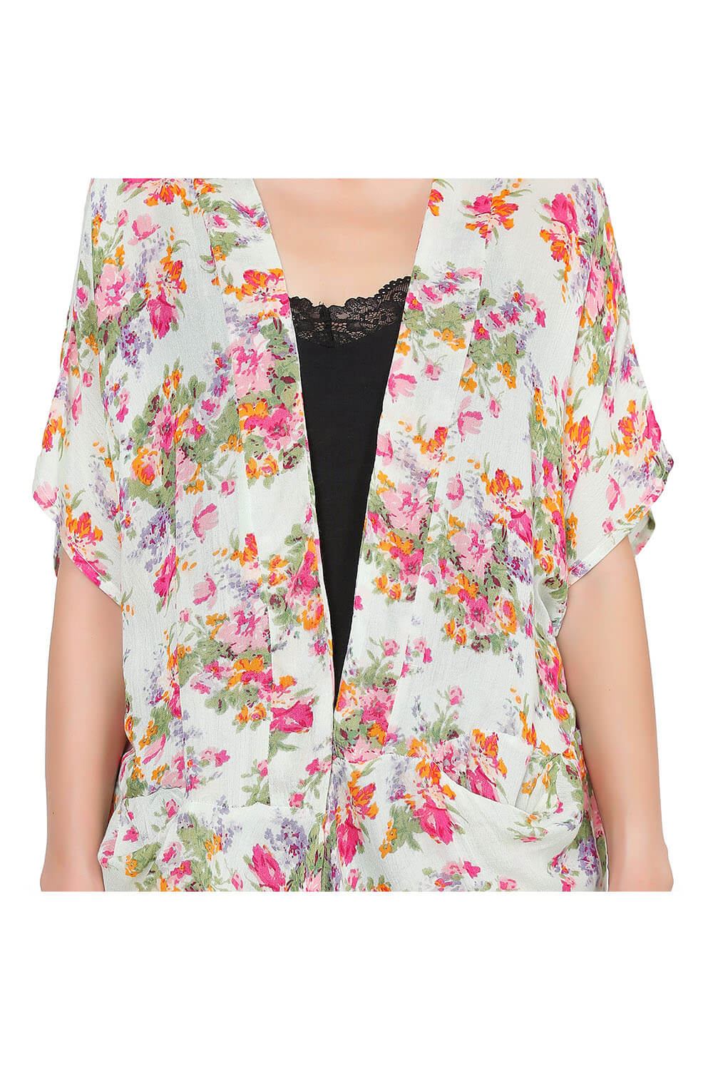Floral Cover-Up Kimono