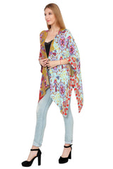 Trendy Foral Flair Loose Kimono