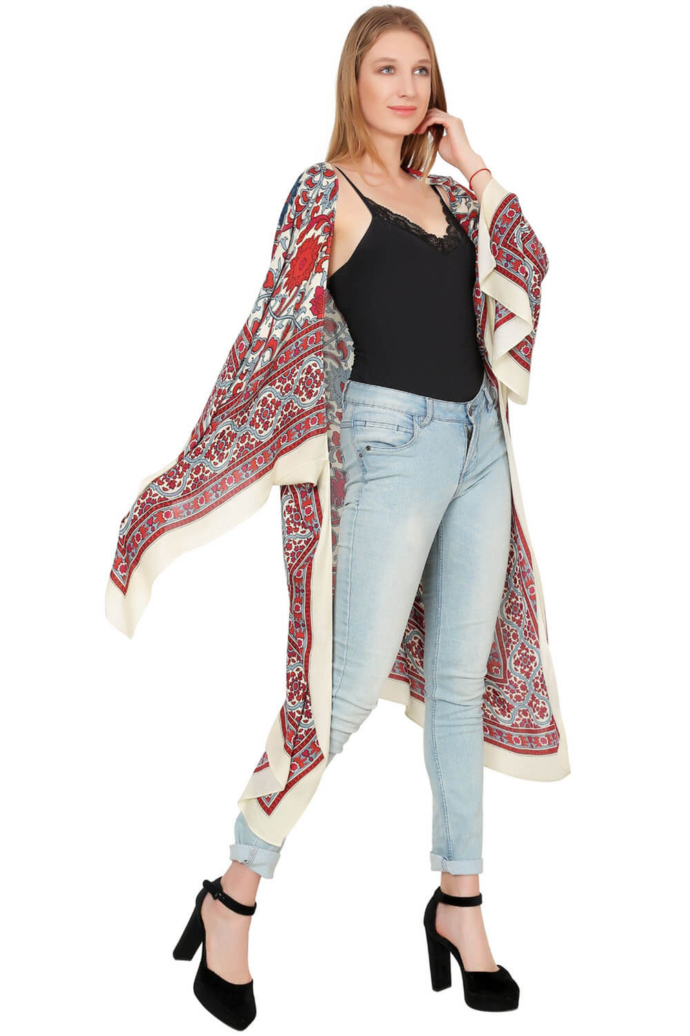 Floral Kimono