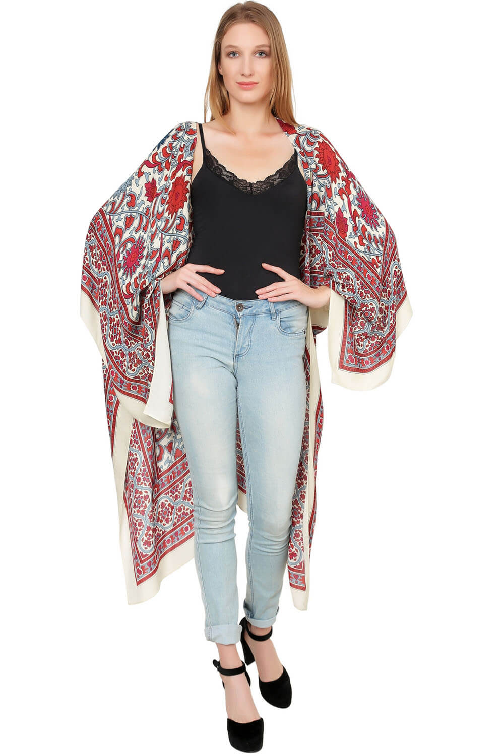 Floral Kimono