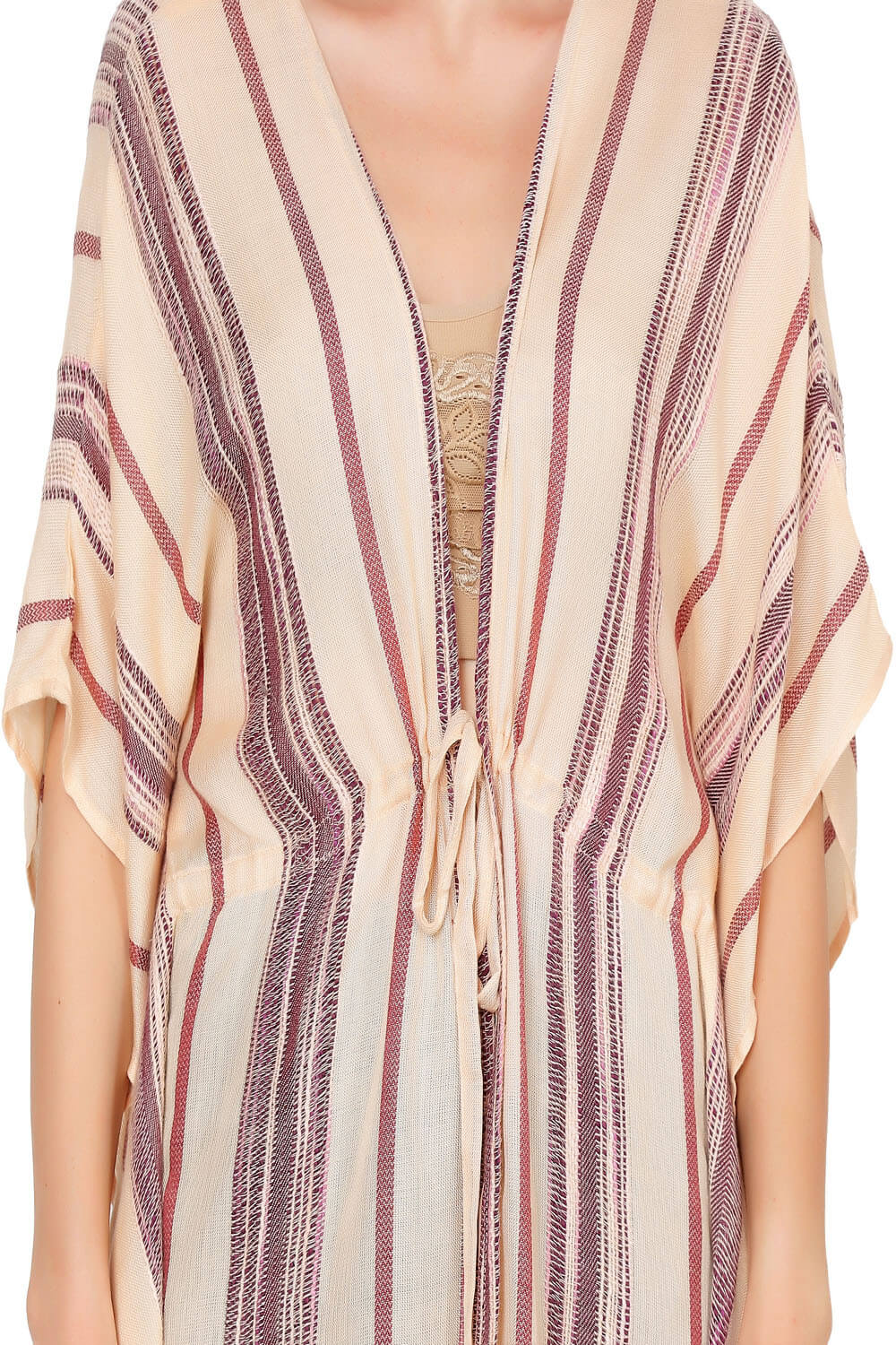 Front Tie Kimono