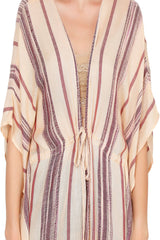 Front Tie Kimono