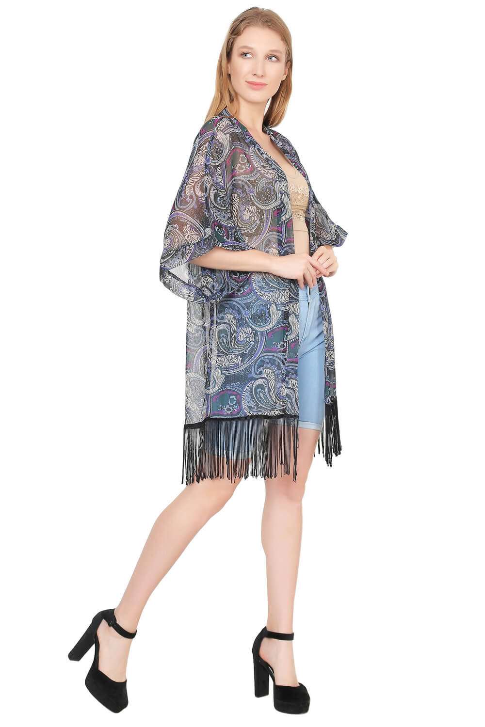 Dreamscape  frill Kimono