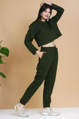 Diamond Woolen Track Suit