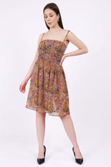 Flowrish Mini Short Dress