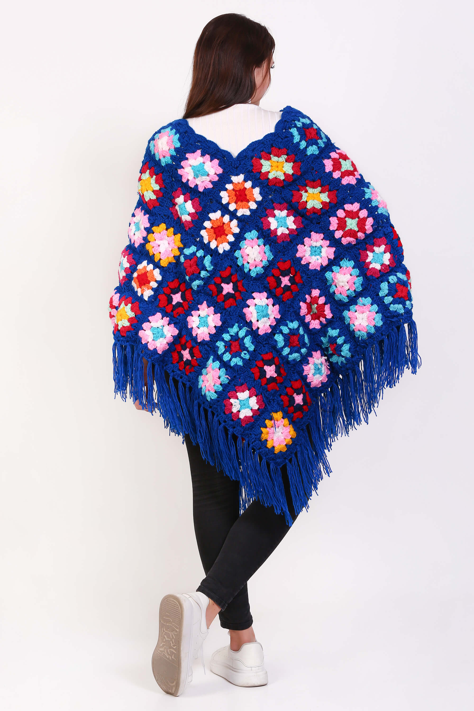 Boho Bliss Crochet Poncho