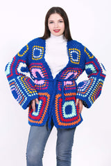 Crochet Carnival Short Cardigan