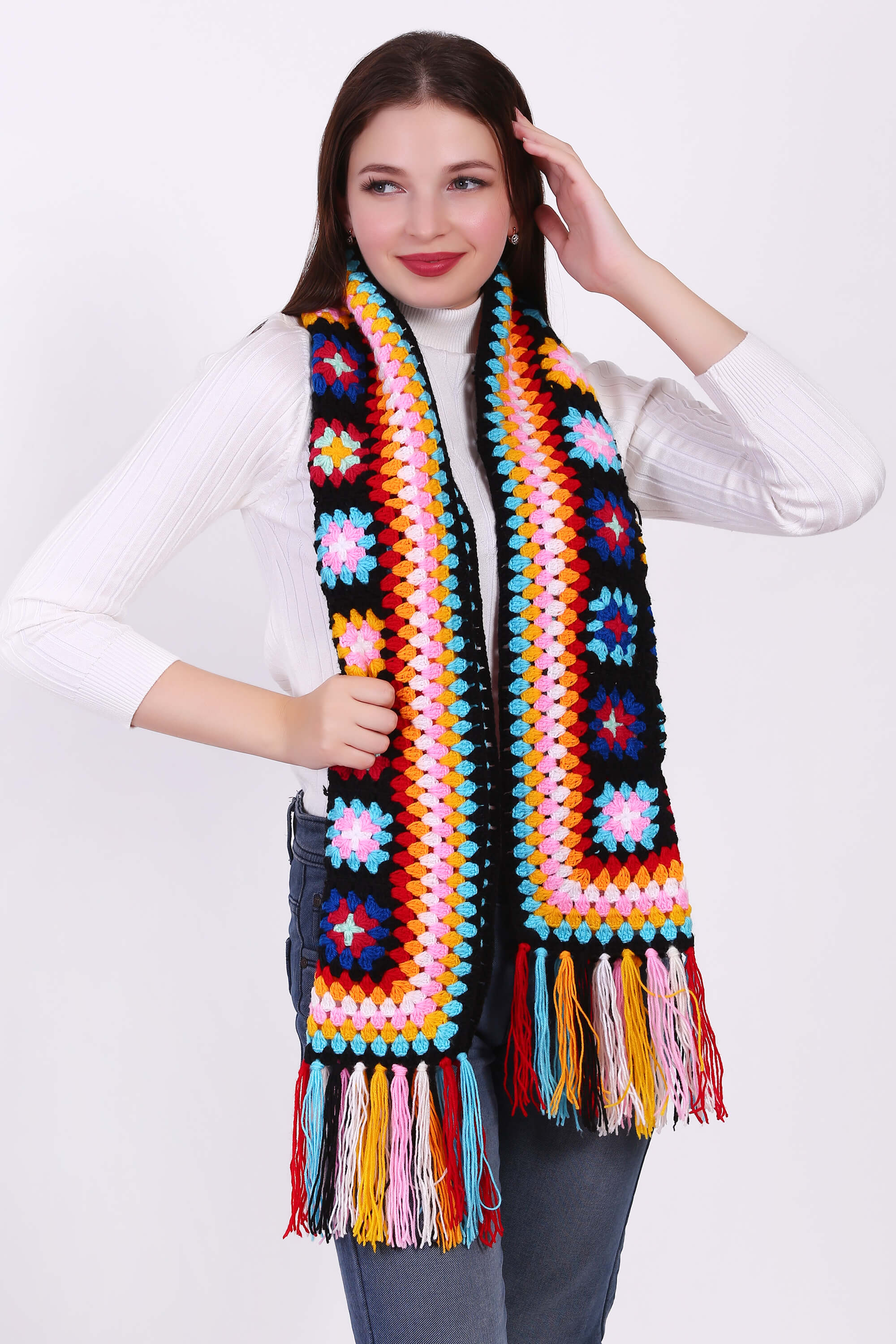 Wrap Up in Whimsy Woolen Scarf