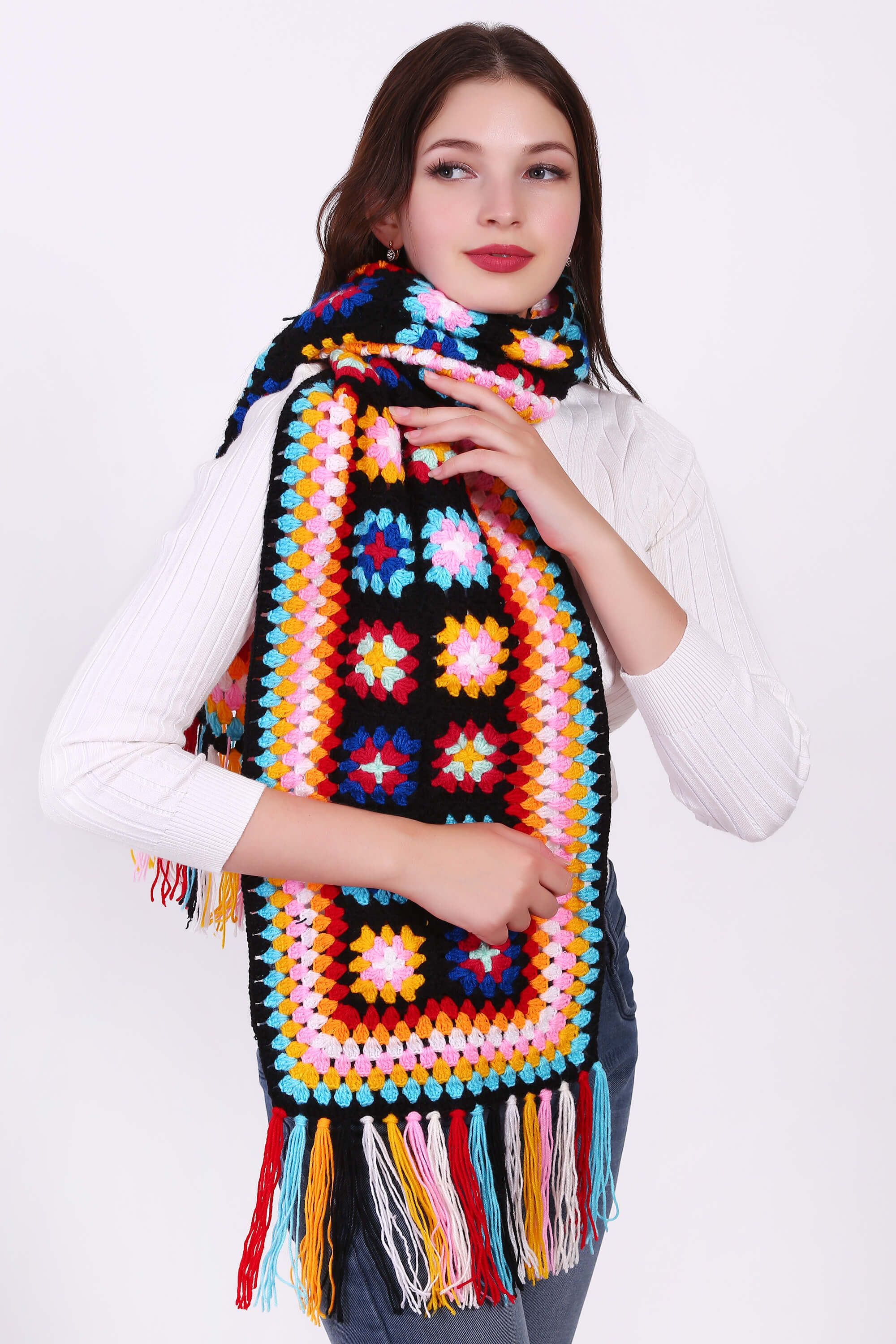 Wrap Up in Whimsy Woolen Scarf