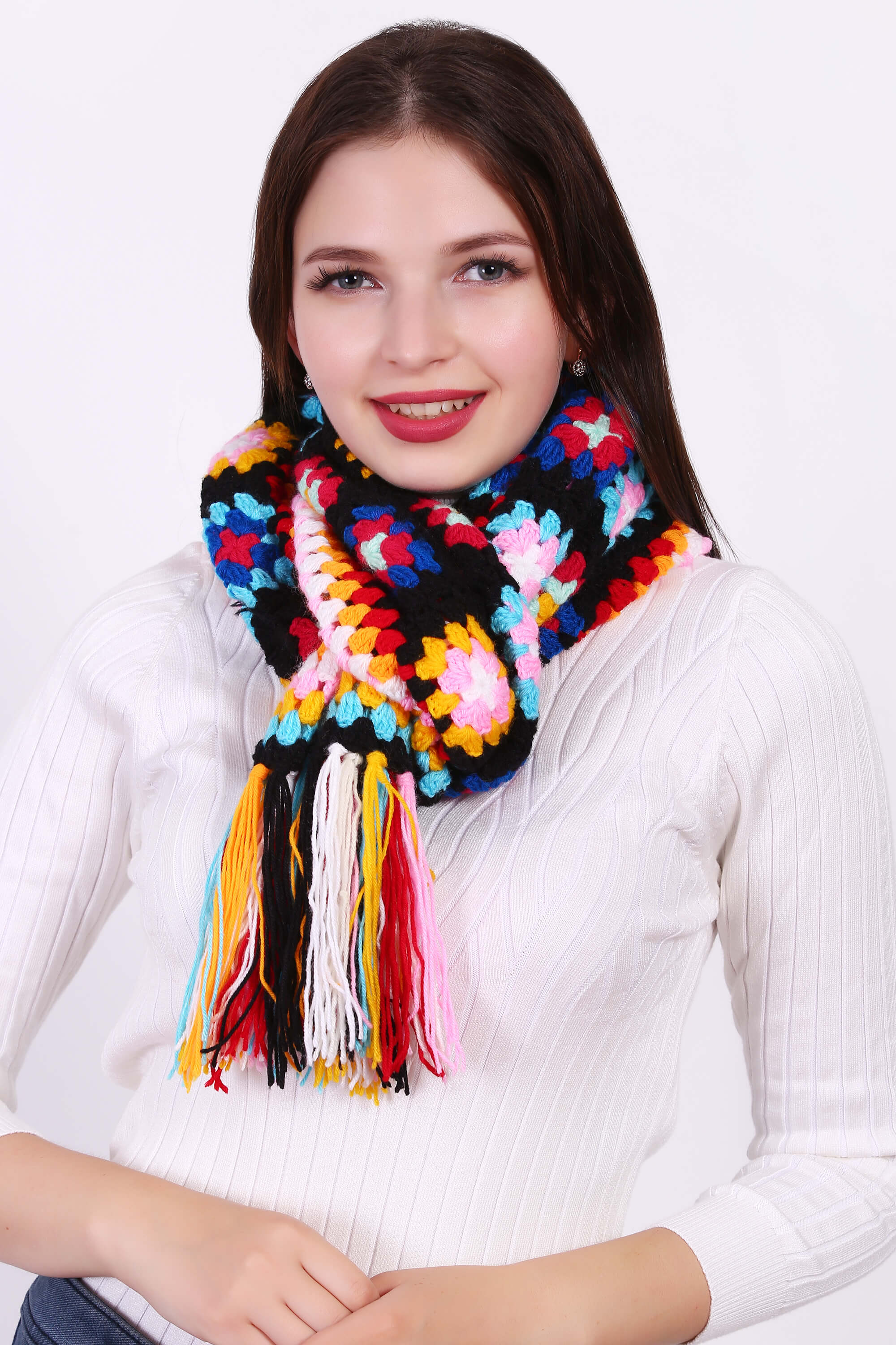 Wrap Up in Whimsy Woolen Scarf