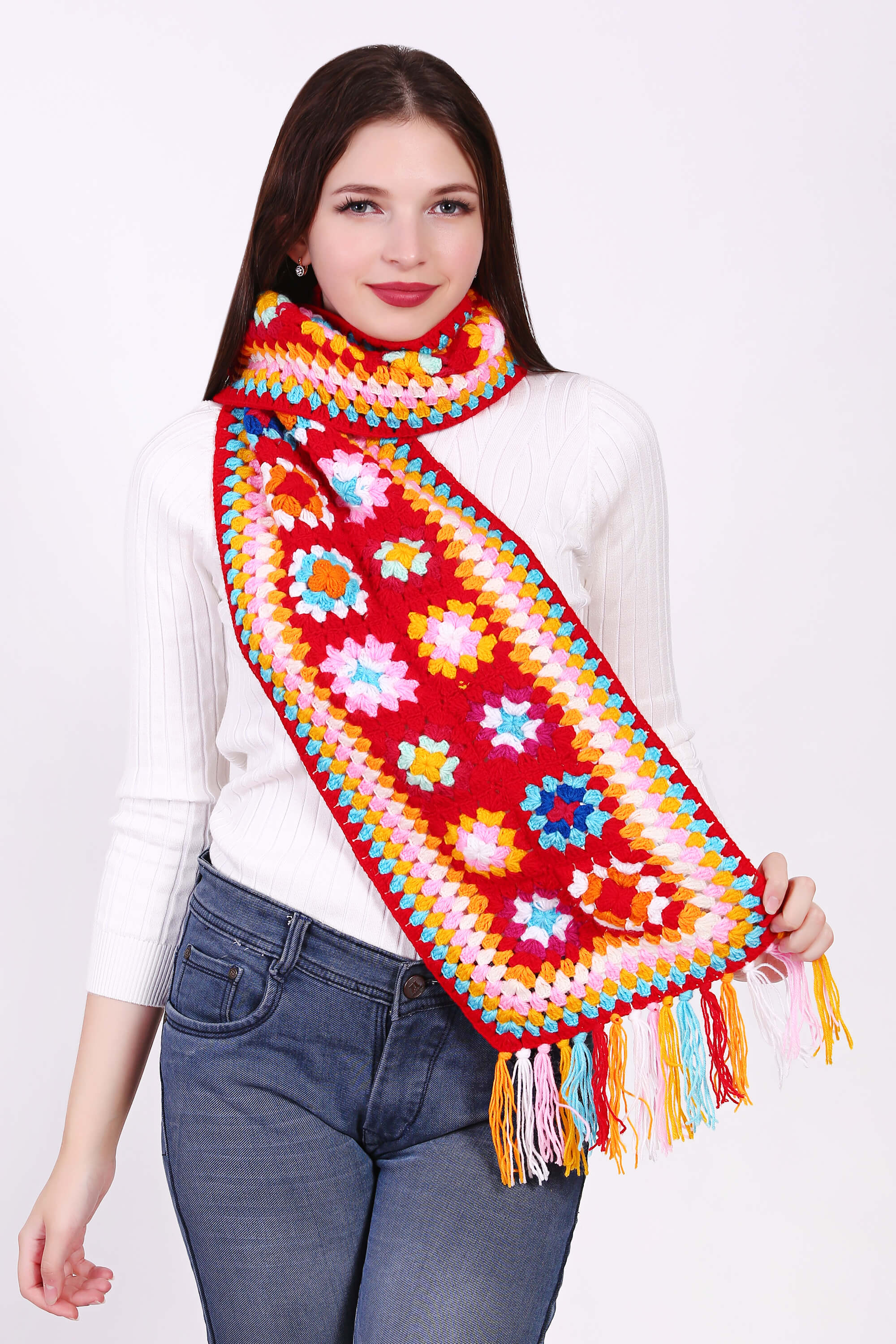 Wrapped Up Woolen Scarf