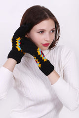 Granny Square Gloves