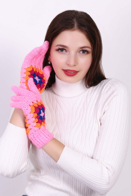 Granny Square Magic Gloves